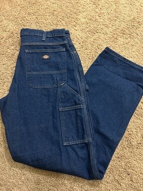 Dickies Men’s Navy Relaxed Fit Work Jeans